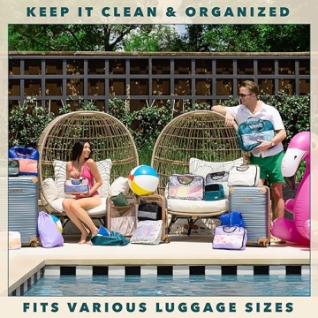 Veken Packing Cubes Set - Organize Your Travel Easily