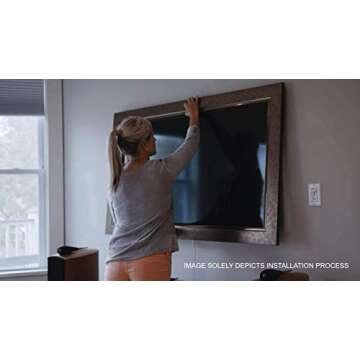 Deco TV Frames Distressed Barnwood for Samsung The Frame