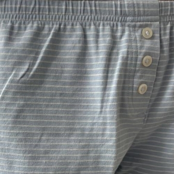 Y2K Women's Low Waist Striped Boxer Pajama Shorts