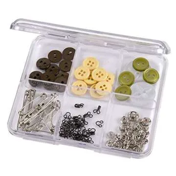 ArtBin Slim Line 6 Compartment Box Set - Clear Storage