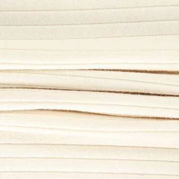 GEMBERA Women's Deep V Neck Long Sleeve Bodysuit Ribbed Knit Bodycon Thong Bodysuit Tops White Cream L