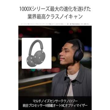 Sony WH-1000XM5 Noise Canceling Wireless Headphones - 30hr Battery Life - Over-Ear Style - Optimized for Alexa and Google Assistant - Built-in mic for Calls - Charcoal - International Version