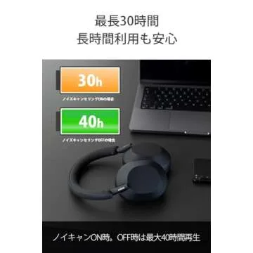 Sony WH-1000XM5 Noise Canceling Wireless Headphones - 30hr Battery Life - Over-Ear Style - Optimized for Alexa and Google Assistant - Built-in mic for Calls - Charcoal - International Version