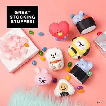 Hamee LINE Friends BT21 Cute Water Filled Squishy (Series 2) - Sushi Design for All Ages - Mystery C...