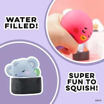 Hamee BT21 Water Filled Squishy - Fun Stress Relief Toy