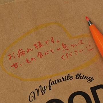 Pentel pen touch felt-tip pen 12 color set SES15C-12 (japan import)