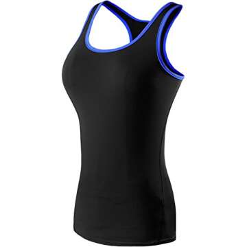 NELEUS Women's 3 Pack Compression Tank Tops for Yoga