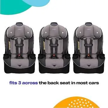 Cosco All-in-One Car Seat - Safe & Stylish Choice