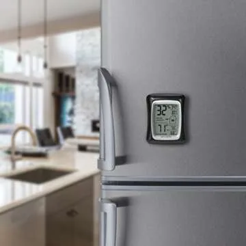 AcuRite Indoor Digital Thermometer & Hygrometer with Temperature and Humidity Gauge (00325)