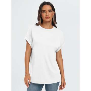 AUTOMET Women's Summer Tops - Casual Dressy T-Shirts for Every Occasion