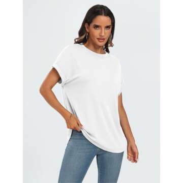 AUTOMET Women's Summer Tops - Stylish & Comfortable T-Shirts