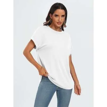 AUTOMET Women's Summer Tops - Stylish & Comfortable T-Shirts
