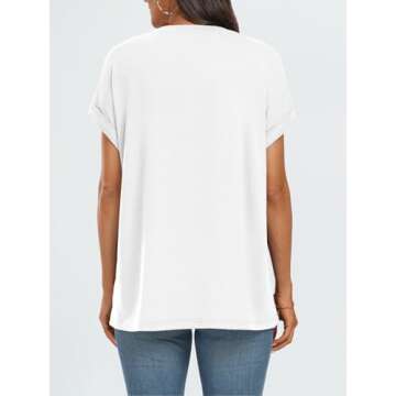 AUTOMET Women's Summer Tops - Stylish & Comfortable T-Shirts