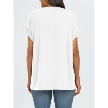 AUTOMET Women's Summer Tops - Stylish & Comfortable T-Shirts