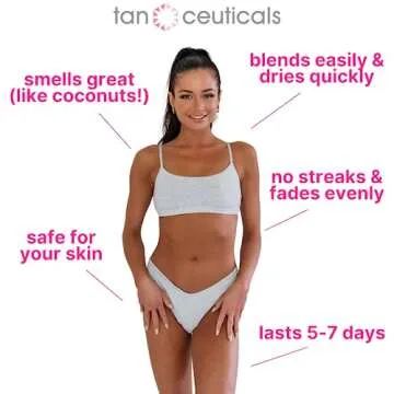 Tanceuticals Dark Self Tanner for Natural Looking Tan
