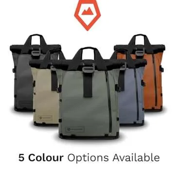 WANDRD All-New PRVKE 21L Photography Travel Backpack - Weather Resistant Camera Bag with Laptop Compartment (Wasatch Green)
