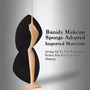 Breathable Makeup Sponge Set with Holder for Travel