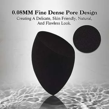 Breathable Makeup Sponge Set with Holder for Travel