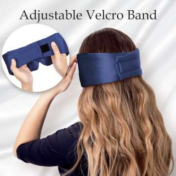 Zenssia Mulberry Silk Sleep Mask for Ultimate Comfort