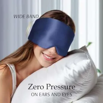 Zenssia Mulberry Silk Sleep Mask for Ultimate Comfort