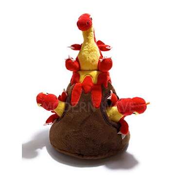 MODERN WAVE Interactive Plush Volcano Puzzle for Dogs