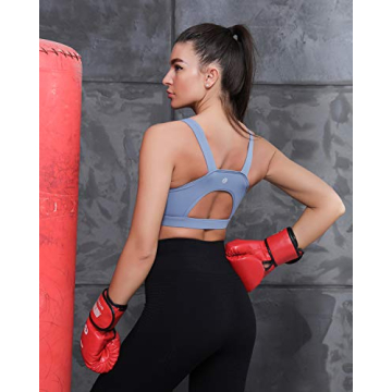 High Impact Sports Bra for Women - Racerback Style