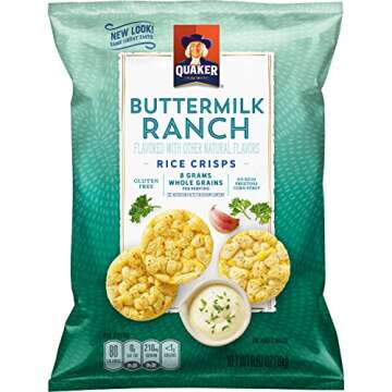 Quaker Rice Crisps Savory Variety Pack - 14 Single Bags