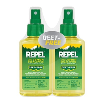 Repel Plant-Based Lemon Eucalyptus Insect Repellent 4 Oz Pack