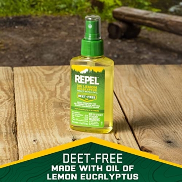 Repel Plant-Based Lemon Eucalyptus Insect Repellent 4 Oz Pack