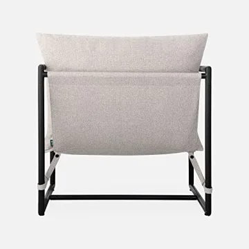 ZINUS Aidan Sling Chair - Comfortable Metal Framed Accent Chair