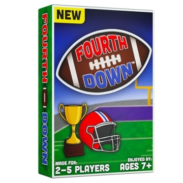 Fourth Down® - The Best Football Card Game for Super Bowl, Birthdays, Parties, Family Game Night, T...