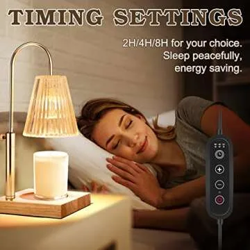 SpriGri Candle Warmer Lamp with Timer & Dimmer