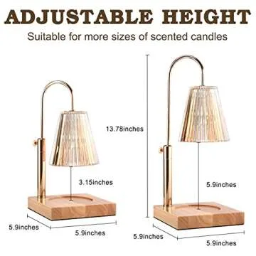 SpriGri Candle Warmer Lamp with Timer & Dimmer