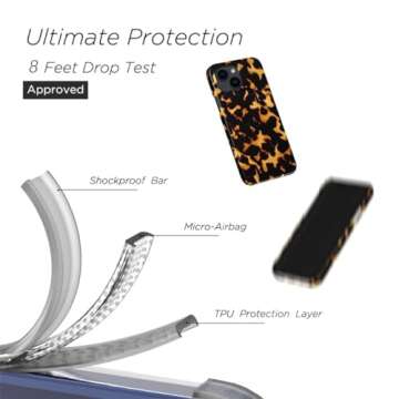 uCOLOR iPhone 15/14 Slim Protective Case with Style