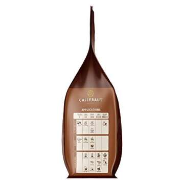 Callebaut No 823 Finest Belgian Milk Chocolate Callets Couverture 33.6% - 1Kg