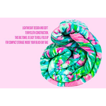 Lilly Pulitzer Oversized Beach Towel in Suite Views 40x70