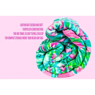 Lilly Pulitzer Oversized Beach Towel in Suite Views 40x70