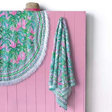 Lilly Pulitzer Oversized Beach Towel in Suite Views 40x70