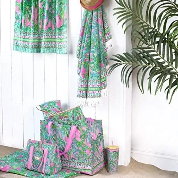 Lilly Pulitzer Oversized Beach Towel in Suite Views 40x70