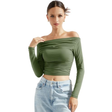 Stylish Off Shoulder Crop Top for Women | SUUKSESS