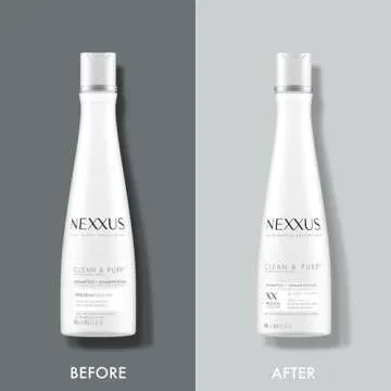 Nexxus Clean and Pure Clarifying Shampoo With ProteinFusion, For Nourished Hair Paraben-Free 13.5 oz