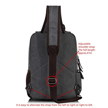 Leaper Retro Canvas Messenger Bag for Stylish Carrying