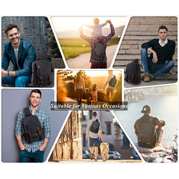 Leaper Retro Canvas Messenger Bag for Stylish Carrying