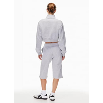 SAFRISIOR Women’s 1/4 Zip Sweatshirt - Fashionable Cropped Pullover