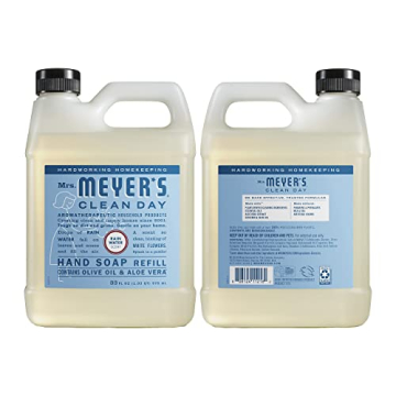 MRS. MEYER'S Liquid Hand Soap Refill 2-Pack Rainwater