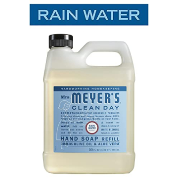MRS. MEYER'S Liquid Hand Soap Refill 2-Pack Rainwater