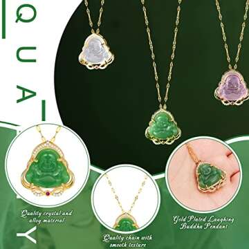 Fumete Buddha Necklaces | Good Luck Amulet Jewelry