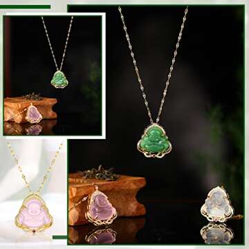 Fumete Buddha Necklaces | Good Luck Amulet Jewelry