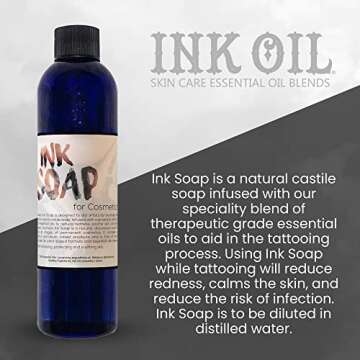 Ink Oil's Tattoo Aftercare Soap I Salve Ointment for Healing Tattoo I Perfect For Tattoo Lovers I Af...