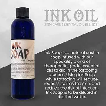 Ink Oil's Tattoo Aftercare Soap I Salve Ointment for Healing Tattoo I Perfect For Tattoo Lovers I Af...